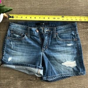 Joe's Jeans Distressed Shorts Midrise Shorts Size 26